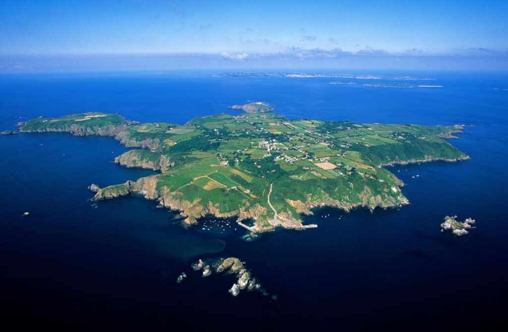 Sark from above